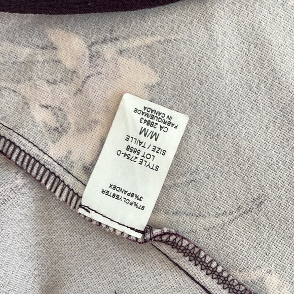 Eclipse size medium swing dress floral - Picture 3 of 4